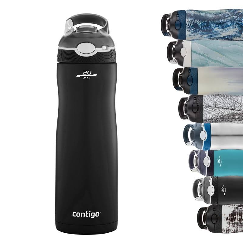 Contigo Ashland Chill Water Bottle with Straw, Keeps Drinks Cool for 24 H - Product image 1