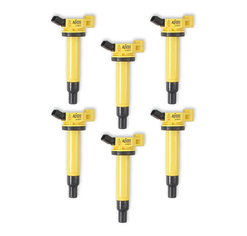 ACCEL 140074-6 - SuperCoil Direct Ignition Coil Set