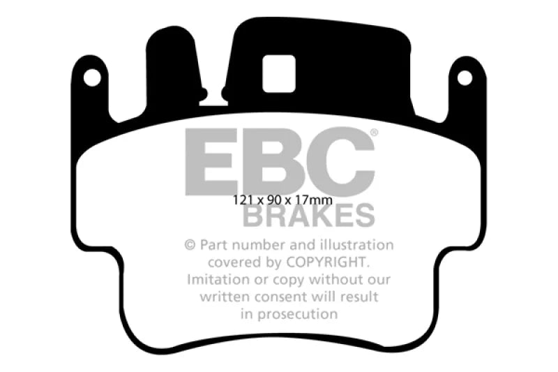 EBC - Front Yellowstuff Pad PN DP41514R