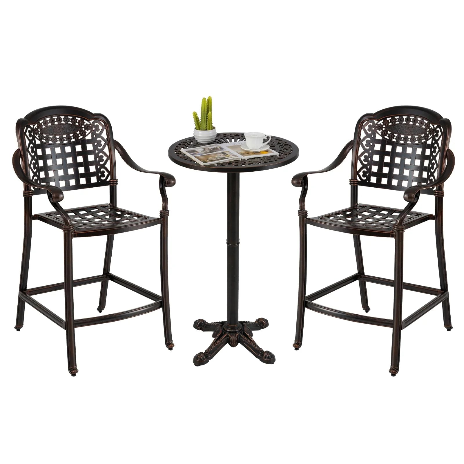Tangkula 3 Piece Patio Bar Set - Product image 1