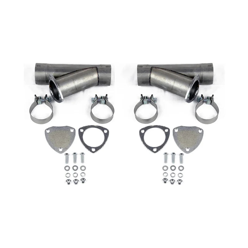 Granatelli Manual Exhaust Cutout - Aluminized Mild Steel - Slip Fit 304525D