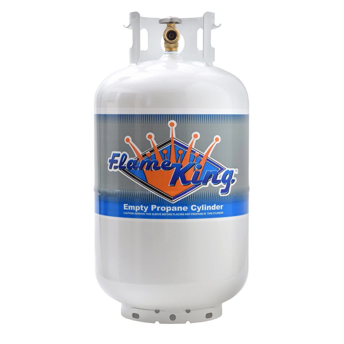 Flame King 30 lb. Propane Tank with Type 1 Overfill Protection Device Valve (Ships Empty) - Product image 6