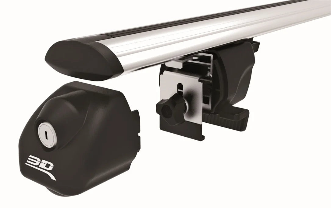3D MAXpider 6104M - Roof Crossbar; 52.48 in. x 4.53 in. x 3.54 in.; 2 pc.; Aluminum;