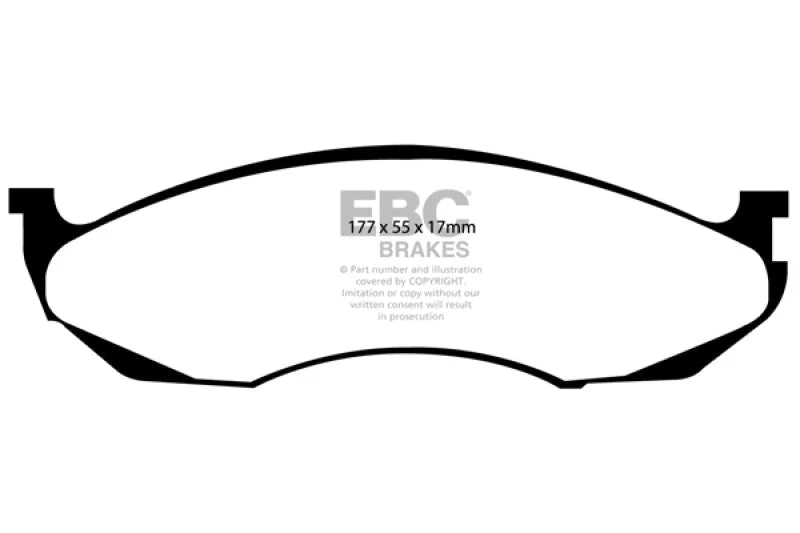 EBC - Front Yellowstuff Pad PN DP41022R