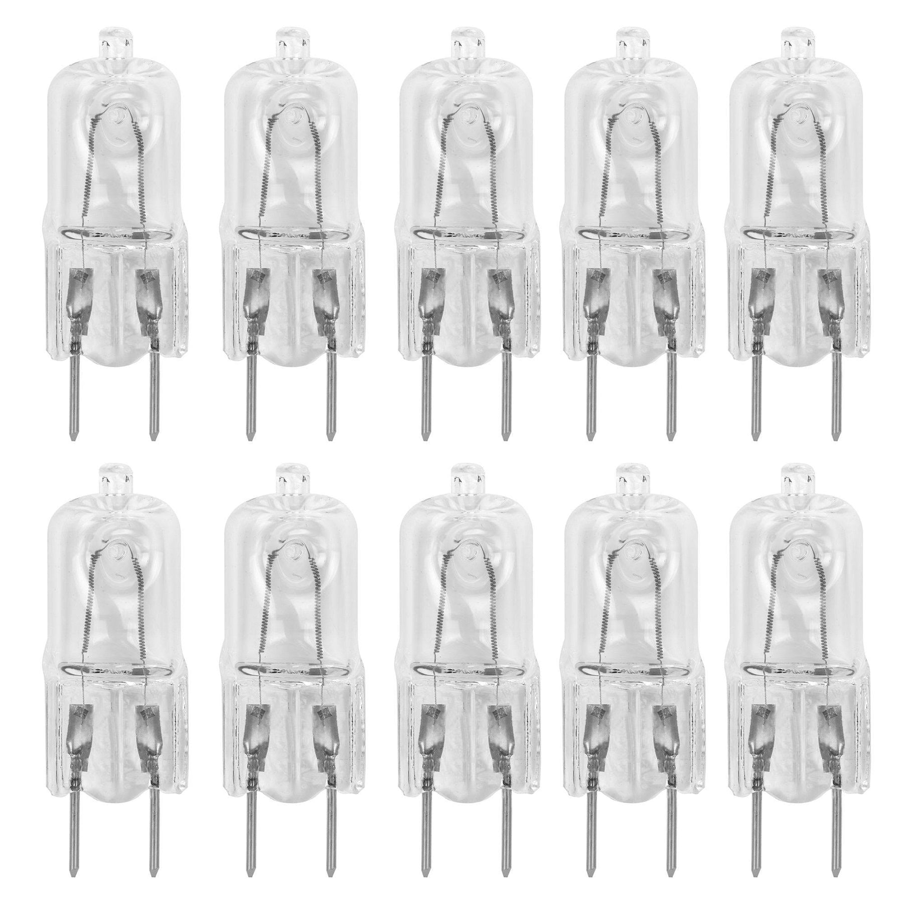 12Vmonster 10 Pack G8 20watt 120V Halogen Light Bulbs JCD Type 110V 130V 20W T4 - Product image 1