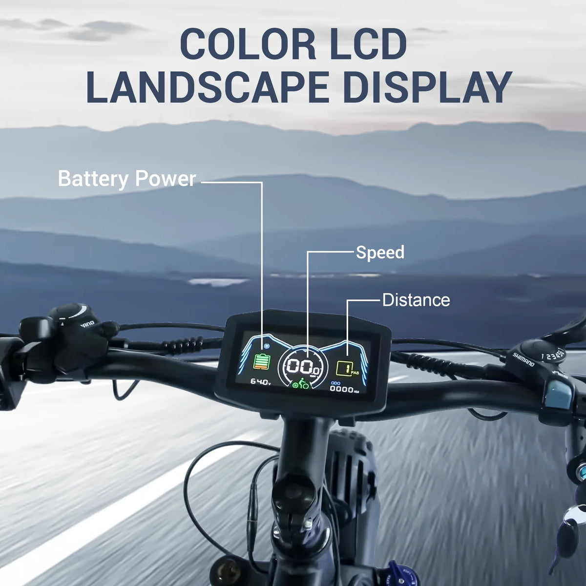 5000W (Peak) Electric - Bike for Adults, 60V 25AH Battery Electric Motorcycle, Dual - Motor - Product image 10