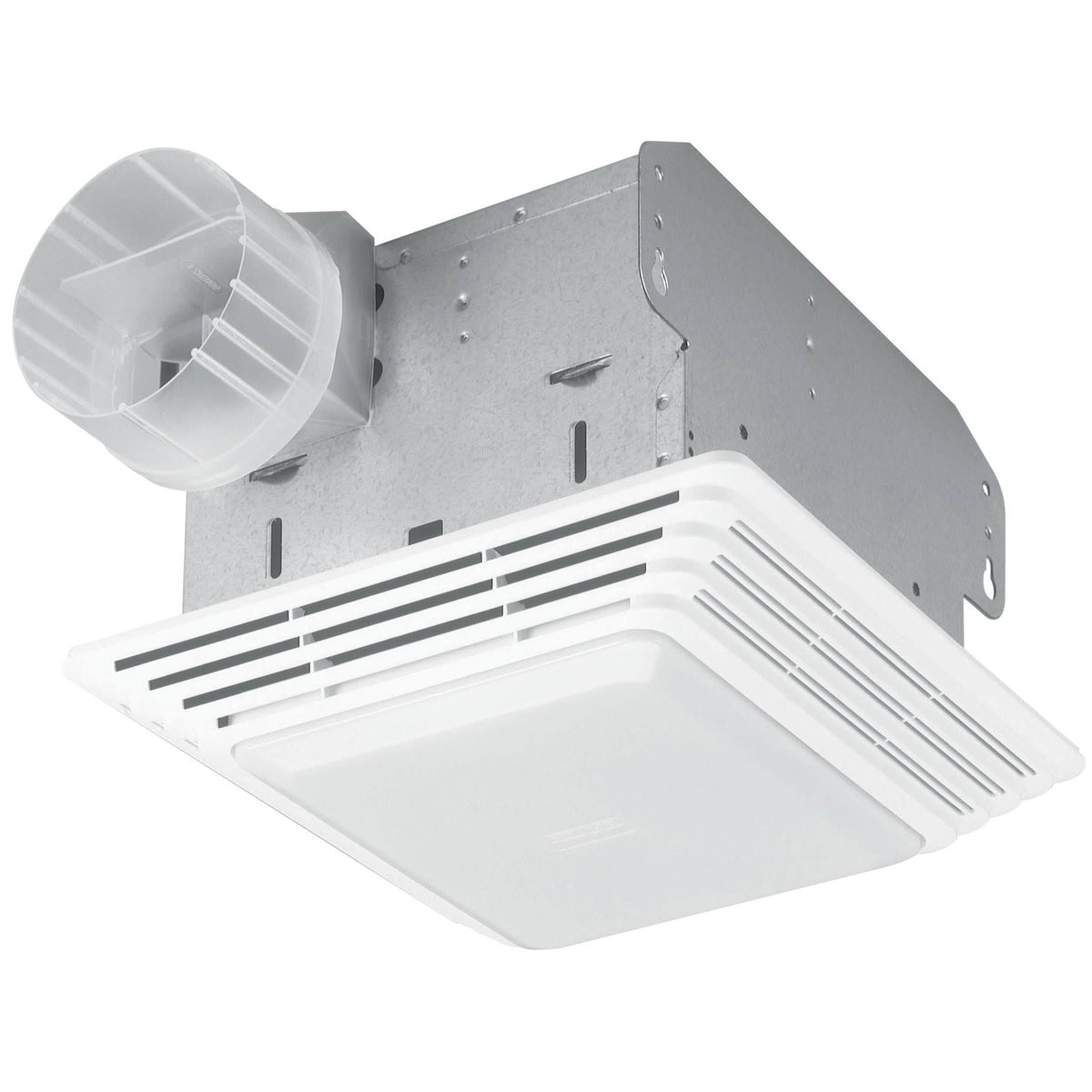 Broan-NuTone 50 CFM Bathroom Exhaust Fan with Light, White - Product image 1
