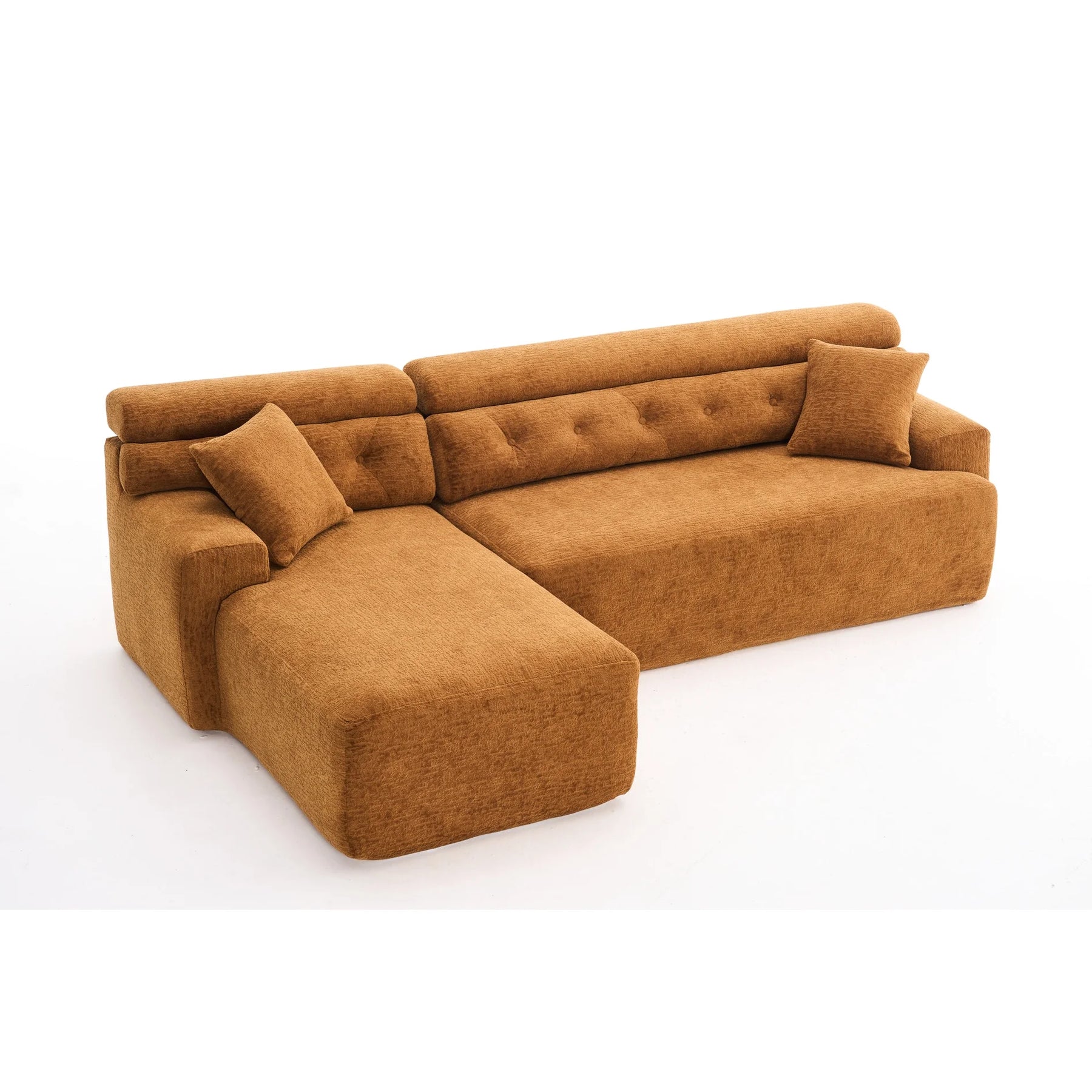4 Compression, Antique Blue - Home Decor with Wider, Deep Seat & Elevated for Chic Living Couch Room - Product image 12