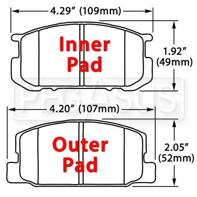 Hawk Performance HB202 Series Brake Pad
