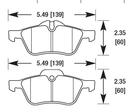 Hawk Performance HB444 Series Brake Pad