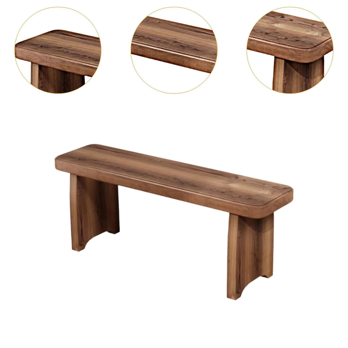 TISHITA Dining Bench Balcony Long Bench Small Furniture Dressing Room Stool Change Shoe Stool Entryway - Product image 6