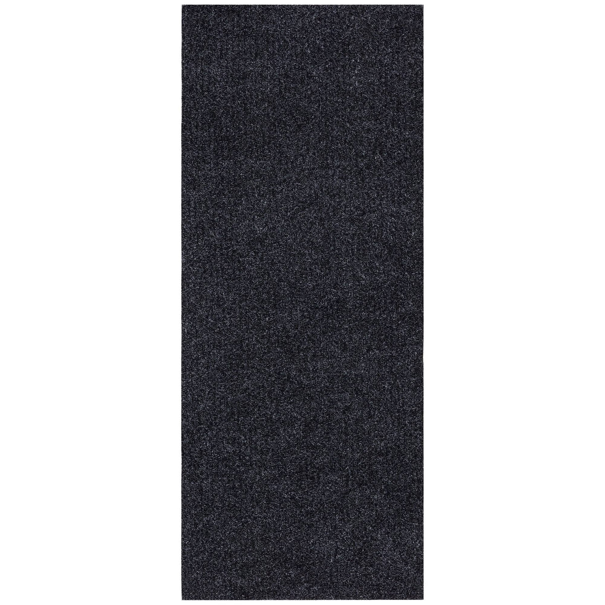 Ottomanson Indoor Outdoor Washable Nonslip Rug, Black, 2x5 ft - Product image 1