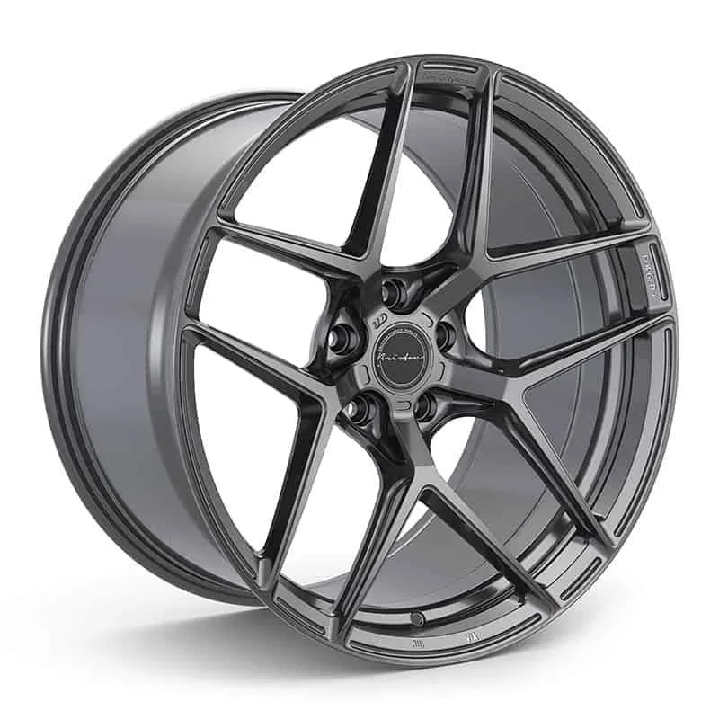 Brixton Forged RF7 20" Porsche 981 Cayman/Boxter Fitment - Satin Gunmetal