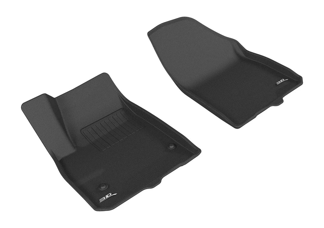 3D MAXpider L1CD01611509 - 2017-2020 Cadillac XT5 Kagu 1st Row Floormat - Black