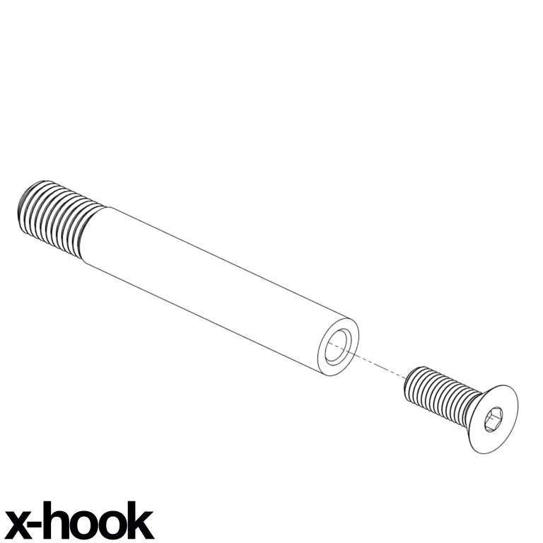 x-hook Mounting Shaft (Required) Audi A6/S6 C6 | 04-11 (Made to order)