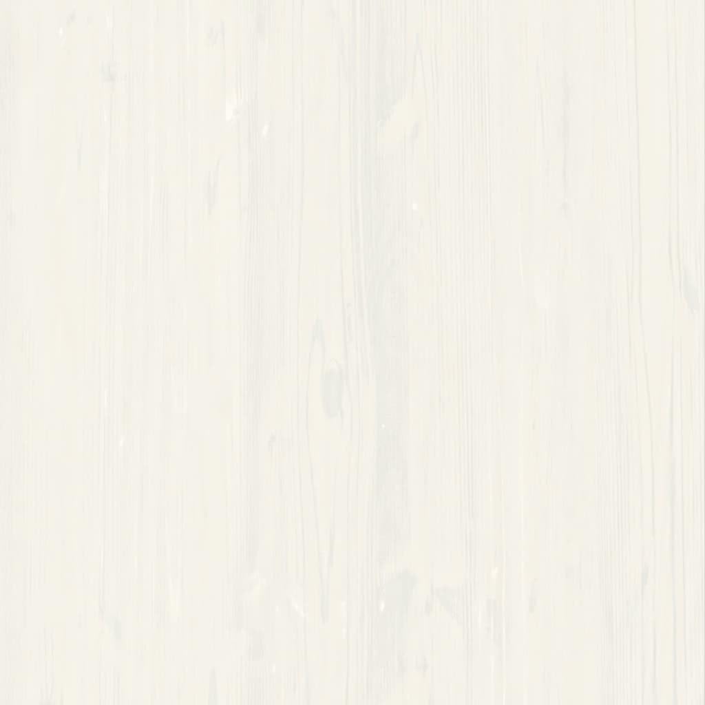 vidaXL Vigo Dresser Top White 78x30x100 cm Solid Pine Wood, Dresser Top Shelf, Kitchen Dresser Top, Kitchen Storage