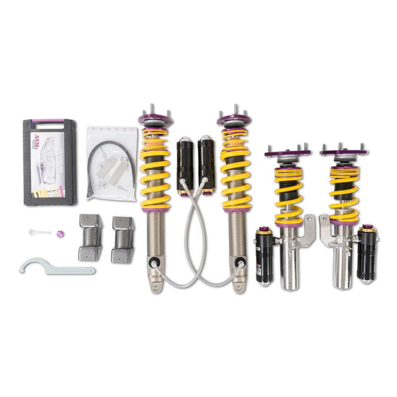 KW Suspensions 39771246 KW V4 Clubsport Kit - Porsche 911 (991) Carrera Carrera 2/2S/GTS 4/4S/GTS with PDCC