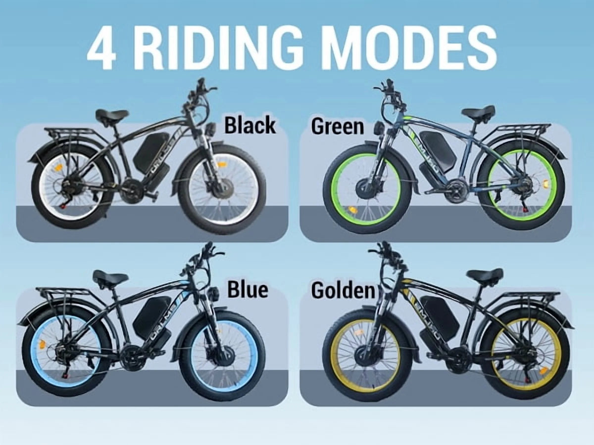 5000W (Peak) Electric - Bike for Adults, 60V 25AH Battery Electric Motorcycle, Dual - Motor - Product image 33