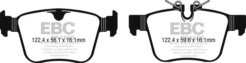 EBC - Rear Greenstuff Pad PN DP22246