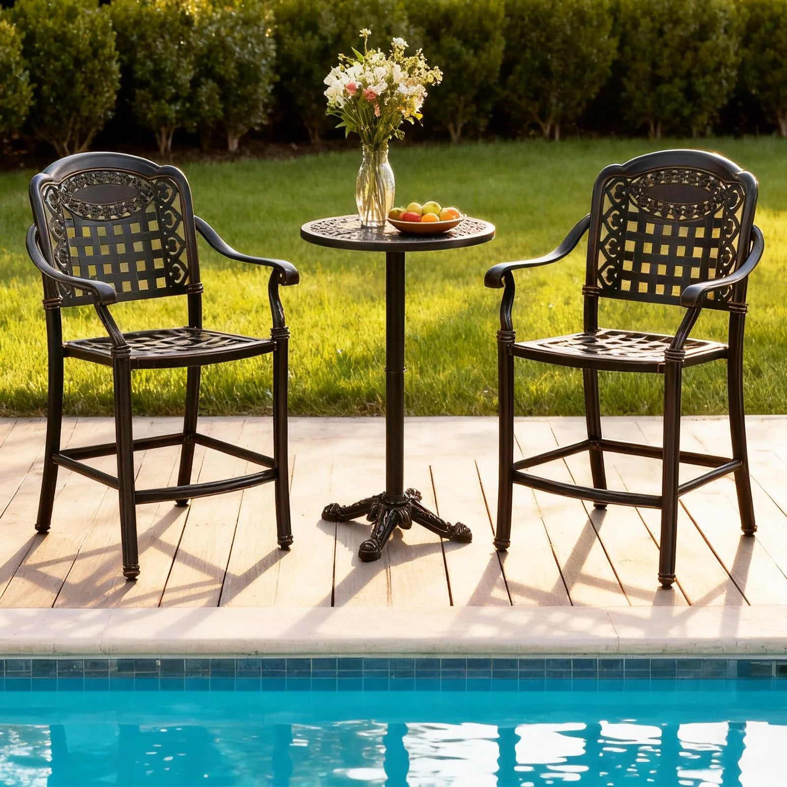 Tangkula 3 Piece Patio Bar Set - Product image 2
