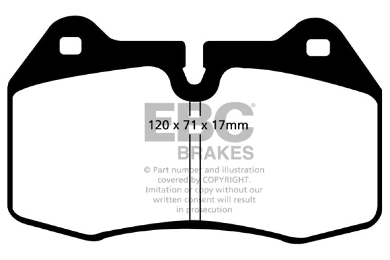 EBC - Front Yellowstuff Pad PN DP41032R