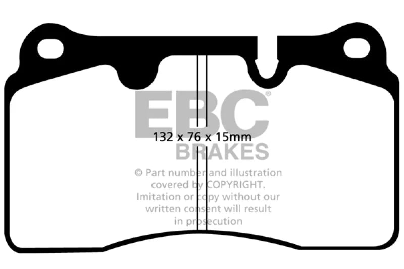 EBC - Front Yellowstuff Pad PN DP41908R