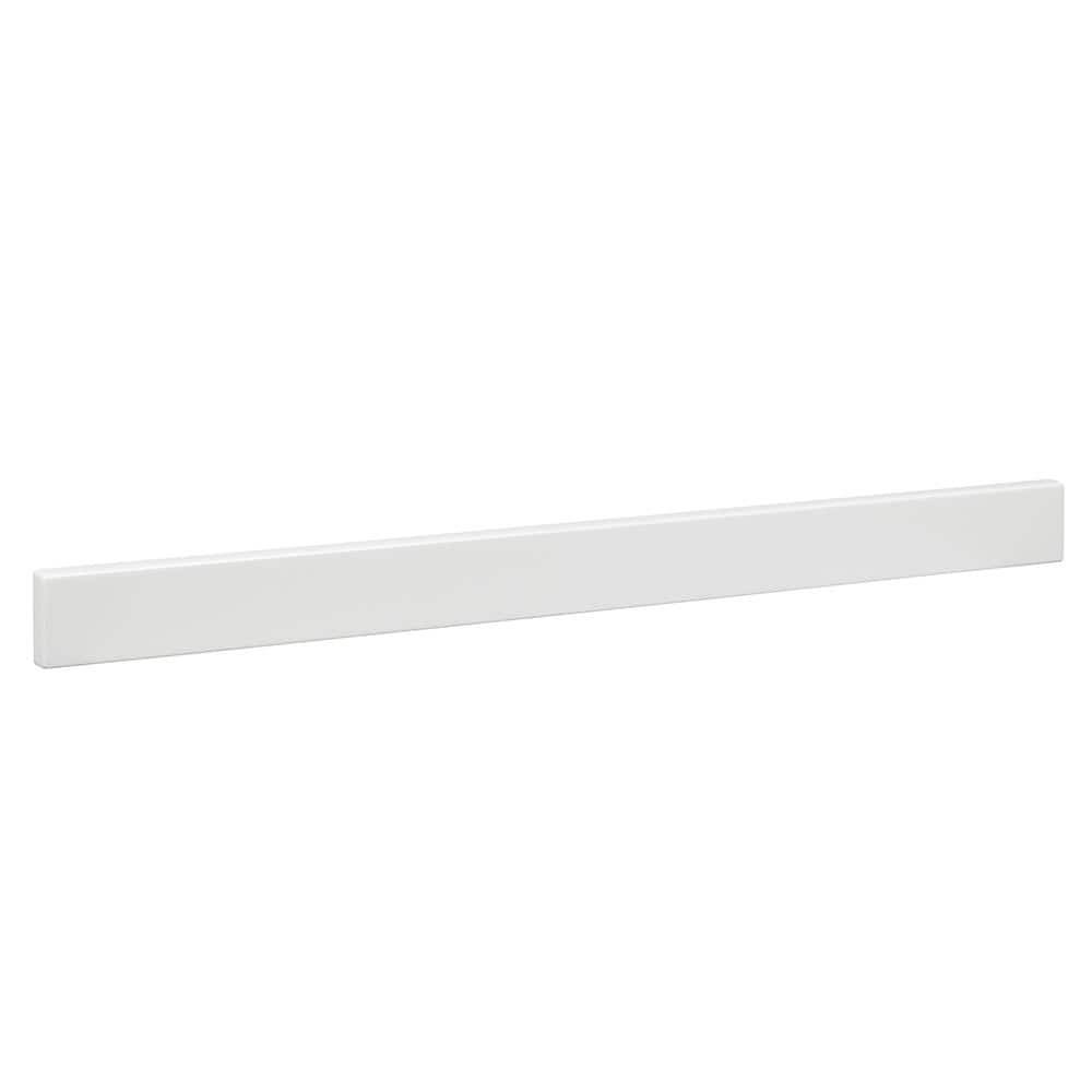 30-1/2 in. Cultured Marble Backsplash in White - Product image 1