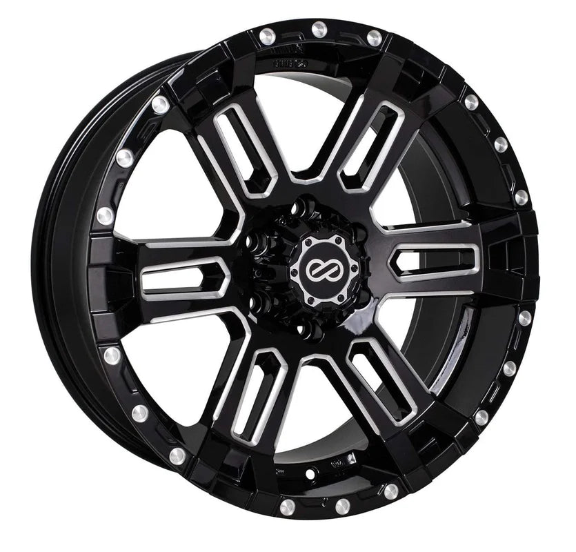 Enkei COMMANDER 20" 5x127 Black Machined