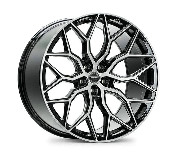 Vossen HF-2 19" 5x114.3 Wheel in Brushed Gloss Black