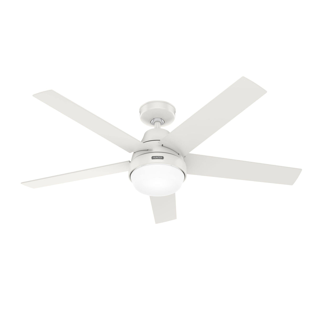 Hunter 51336 Aerodyne Fresh White LED 52" Ceiling Fan - Product image 1
