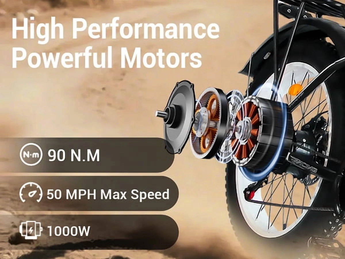 5000W (Peak) Electric - Bike for Adults, 60V 25AH Battery Electric Motorcycle, Dual - Motor - Product image 13