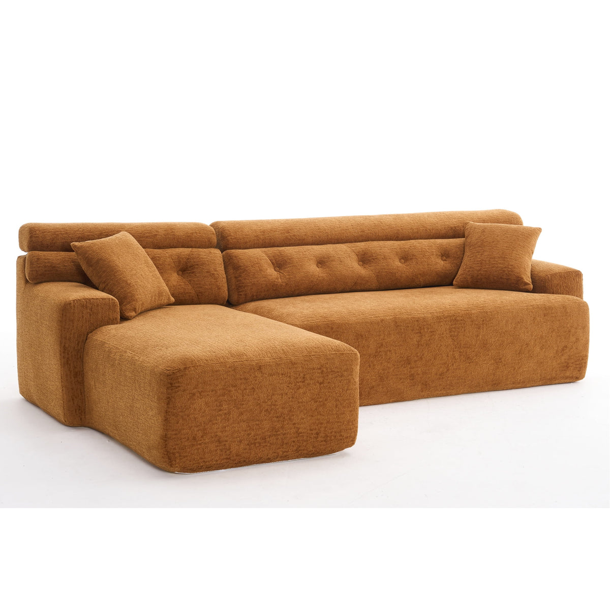 4 Compression, Antique Blue - Home Decor with Wider, Deep Seat & Elevated for Chic Living Couch Room - Product image 10