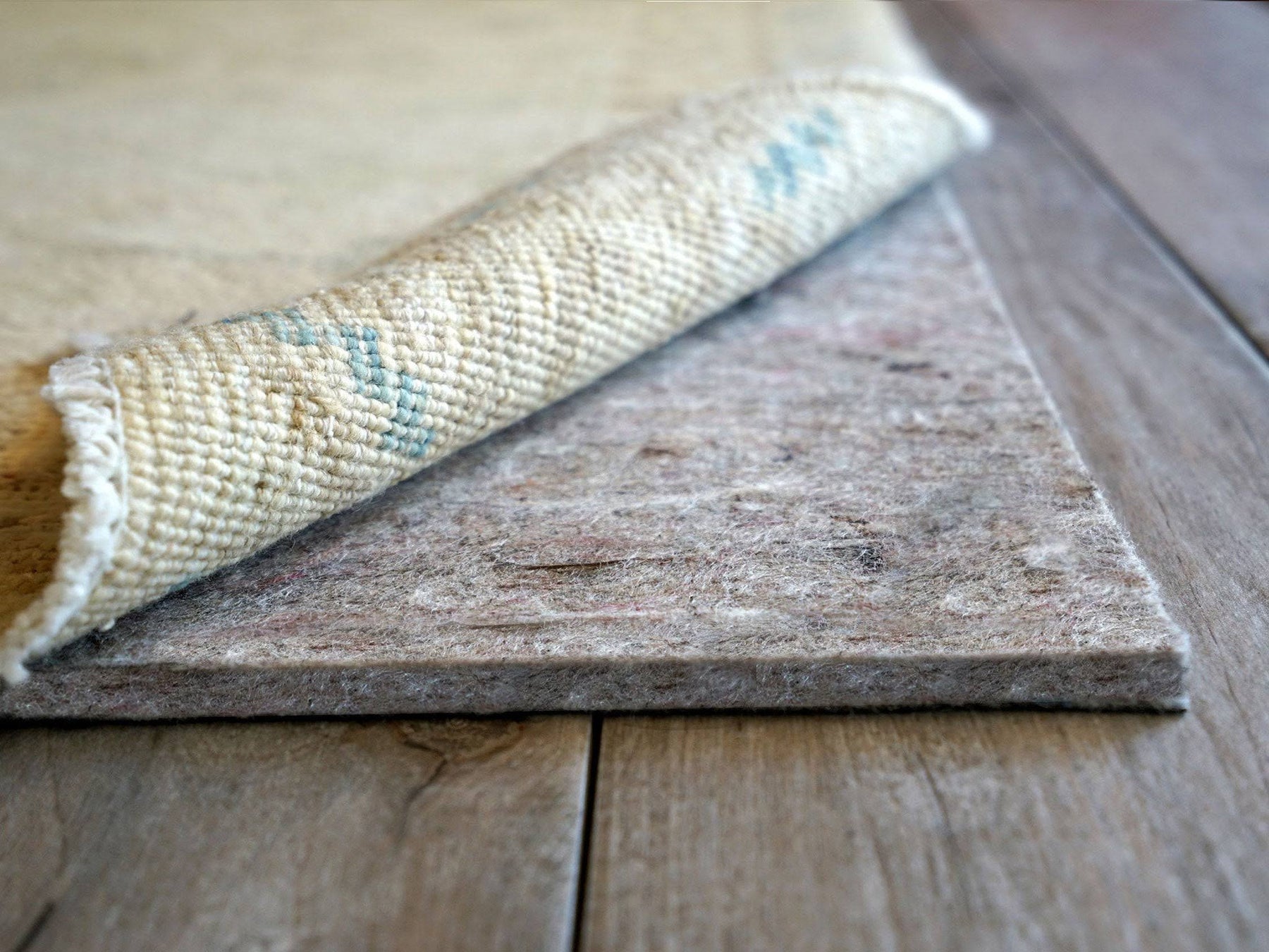 Rug Pad USA Superior Lock 2' x 4' x 1/4" Felt/Rubber Accent Rug Pad - Product image 1