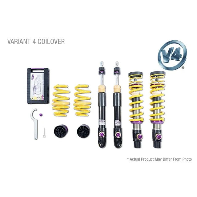 KW Suspensions 3A7200DZ KW V4 Coilover Kit Bundle - BMW M8 Gran Coupe (F93)