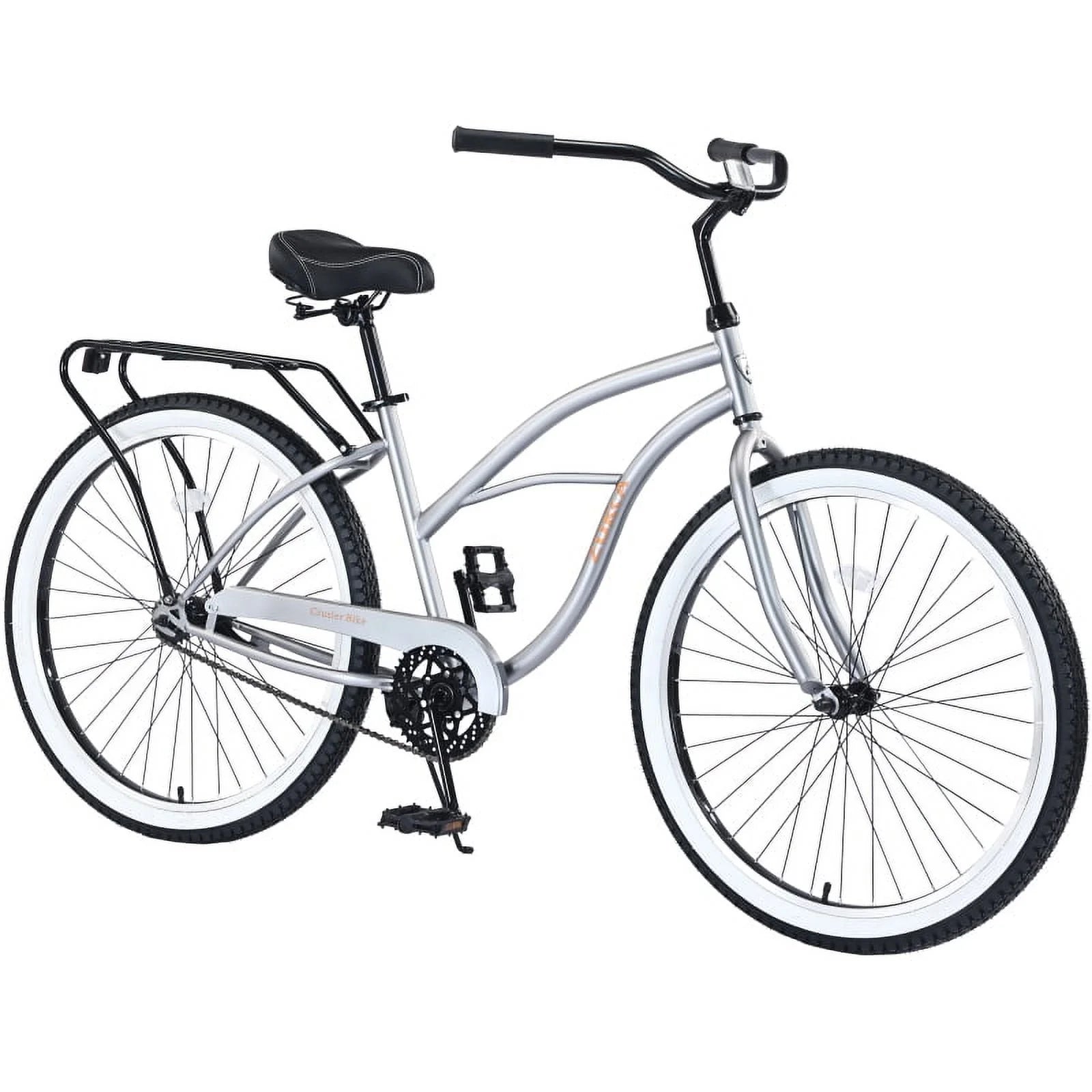 Single Speed Bicycles 26"inch, Steel Frame, Wide Wheels for Stability, Rear Coaster Brakes - Product image 7