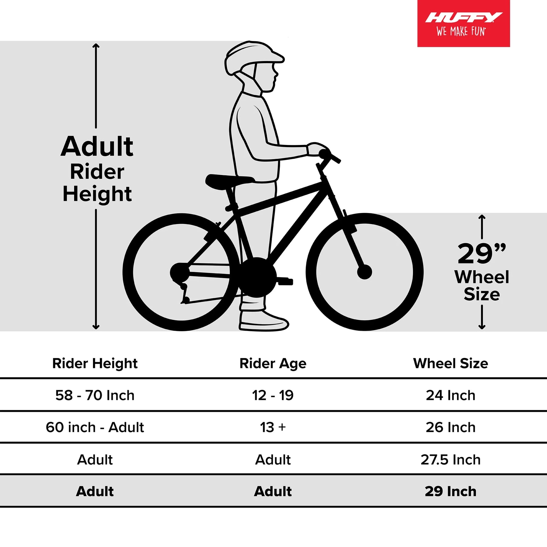 Huffy 29" Rock Creek Mountain Bike, Fits Riders 5'0"+, Matte Black, Adult, Men'S - Product image 5