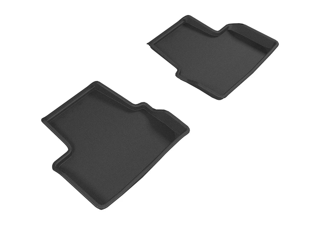 3D MAXpider L1CH07921509 - 2016-2019 Chevrolet Volt Kagu 2nd Row Floormats - Black